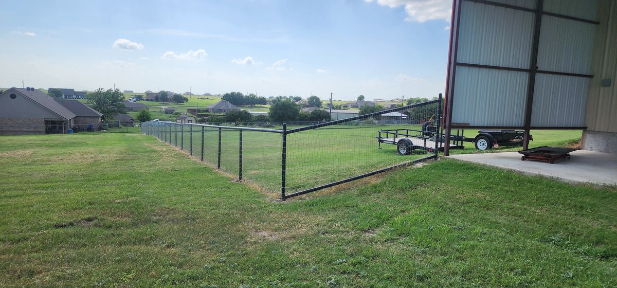 No-Climb Wire Fencing